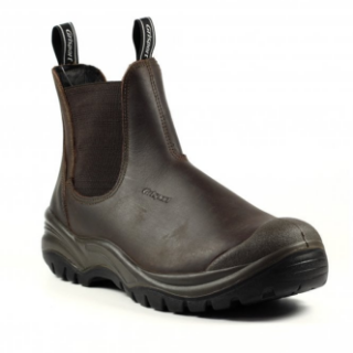 Picture of CHUKKA LEATHER PULLON SAFETY BOOT