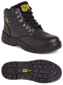 Show details for STERLING STEEL UNISEX 6 EYE HIKER BOOT Picture of STERLING STEEL UNISEX 6 EYE HIKER BOOT