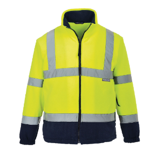 Picture of PORTWEST HI-VIS 2-TONE FLEECE