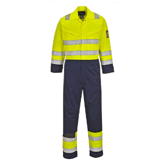 Picture of PORTWEST HI VIS MODAFLAME COVERALL