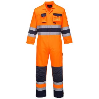 Picture of PORTWEST NANTES HI-VIS COVERALL