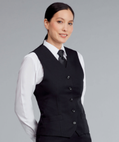 Show details for DISLEY LADIES BLACK POLYESTER WAISTCOATS Picture of DISLEY LADIES BLACK POLYESTER WAISTCOATS