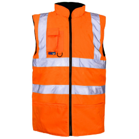 Show details for REVERSIBLE FLEECE LINED BODYWARMER Picture of REVERSIBLE FLEECE LINED BODYWARMER