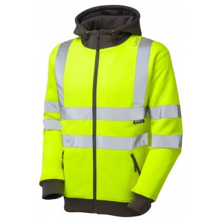 Picture of SAUNTON ISO 20471 CL 3 HOODED SWEATSHIRT