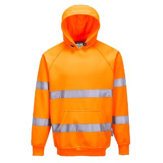 Picture of PORTWEST HI-VIS HOODED SWEATSHIRT