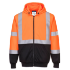 Picture of PORTWEST HI-VIS TWO TONE ZIPPED HOODIE 