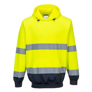 Picture of TWO-TONE HOODED HI-VIS SWEATSHIRT