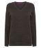 Picture of HENBURY LADIES LIGHTWEIGHT V NECK JUMPER