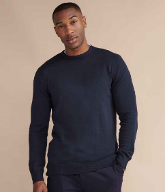Show details for HENBURY MEN'S LIGHTWEIGHT CREW NECK JUMPER Picture of HENBURY MEN'S LIGHTWEIGHT CREW NECK JUMPER