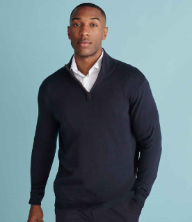 Picture of HENBURY ZIP NECK SWEATER