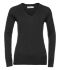 Picture of Russell Collection Ladies V Neck Knitted Pullover