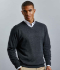 Picture of Russell Collection V Neck Knitted Pullover