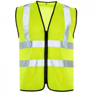 Picture of SUPERTOUCH HI VIS ZIP VEST