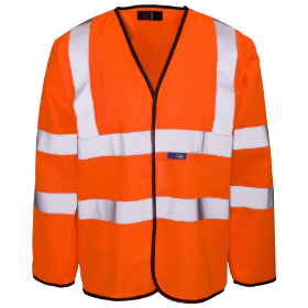 Show details for HI VIS LONG SLEEVED VEST  Picture of HI VIS LONG SLEEVED VEST