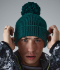 Picture of BEECHFILED ENGINEERED KNIT RIBBED POM POM BEANIE