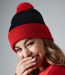 Picture of Beechfield Snowstar Two-Tone Beanie