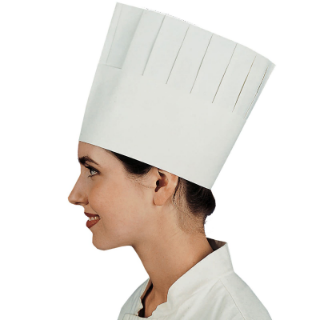 Picture of CHEF PLEATED HAT PAPER X 10