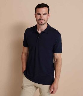 Picture of HENBURY MENS MODERN FIT COTTON PIQUE POLO SHIRT