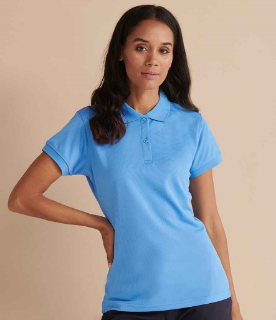 Picture of HENBURY LADIES COOLPLUS WICKING POLO SHIRT