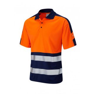 Picture of WATERSMEET ISO 20471 CL 1 DUAL COLOUR COOLVIZ PLUS POLO SHIRT