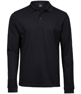 Picture of TEE JAYS LUXURY STRETCH LONG SLEEVE POLO SHIRT