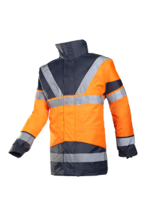 Picture of SIOEN SKOLLFIELD HI VIS RAIN JACKET WITH DETACHABLE BODYWARMER