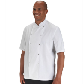 Show details for AFD CHEF JACKET PRESS STUD THERMO COOL PANEL Picture of AFD CHEF JACKET PRESS STUD THERMO COOL PANEL