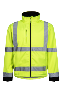 Picture of LYNGSOE HI-VIS SOFTSHELL JACKET