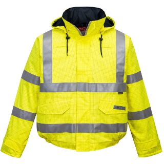 Picture of PORTWEST BIZFLAME HI-VIS BOMBER JACKET