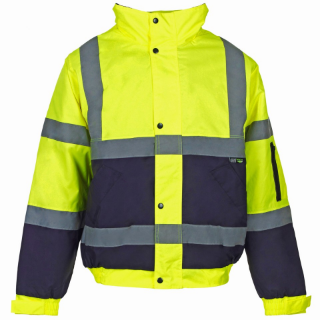 Picture of HI VIS 2 TONE BOMBER JACKET