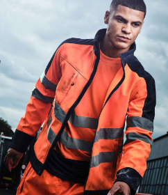 Show details for REGATTA HI-VIS PRO 3 LAYER SOFTSHELL Picture of REGATTA HI-VIS PRO 3 LAYER SOFTSHELL