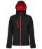 Picture of REGATTA VENTURER 3 LAYER HOODED SOFT SHELL JACKET 