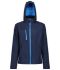 Picture of REGATTA VENTURER 3 LAYER HOODED SOFT SHELL JACKET 