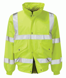 Picture of VALIANT HI-VIS BOMBER JACKET QUILT LINING 