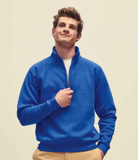 Picture of FRUIT OF THE LOOM PREMIUM ZIP NECK SWEATSHIRT