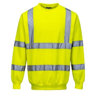 Picture of PORTWEST HI-VIS SWEATSHIRT