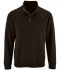 Picture of SOLS STAN CONTRAST ZIP NECK SWEATSHIRT