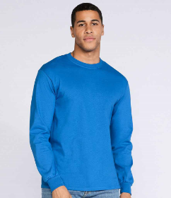 Show details for GILDAN ULTRA COTTON LONG SLEEVE T-SHIRT Picture of GILDAN ULTRA COTTON LONG SLEEVE T-SHIRT