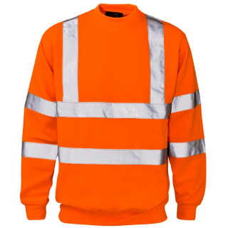 Picture of SUPERTOUCH HI VIZ CREW NECK SWEATSHIRT