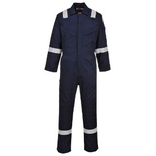 Picture of PORTWEST FLAME RESISTANT SUPER LIGHT WEIGHT ANTI STATIC COVERALL 210G