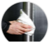 Picture of WHITE CLOTH RAGS/ECONOMICAL LOW LINTING