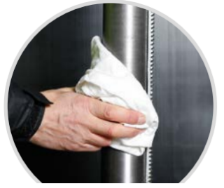 Picture of WHITE CLOTH RAGS/ECONOMICAL LOW LINTING