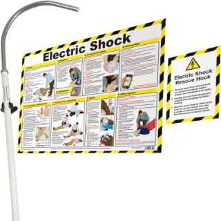 Picture of ELECTRIC SHOCK RESCUE HOOK WITH FREE POSTER 
