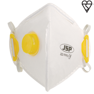 Picture of FOLD FLAT DUST MASK (222) VALVED FFP2 