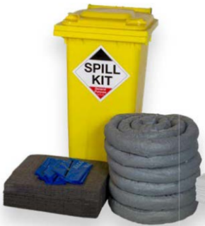 Picture of CHEMICAL KIT 120L YELLOW WHEELIE BIN