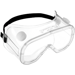 Picture of MARTCARE IDV DUST LIQUID SPLASH GOGGLE CLEAR MISTRESIST ANTI-MIST EN166 1B 34