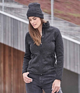 Picture of TEE JAYS LADIES KNITTED OUTDOOR FLEECE JACKET 