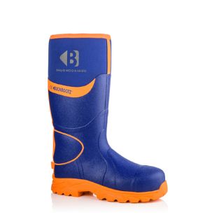 Picture of BUCKBOOTZ S5 360 HIGH VISABILITY NEOPRENE/RUBBER SAFETY WELLINGTON