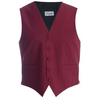 Picture of UNISEX PLAIN POLY PANAMA WAISTCOAT WITH SELF BACK