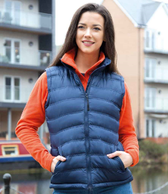 Show details for Result Ladies Ice Bird Padded Gilet Picture of Result Ladies Ice Bird Padded Gilet